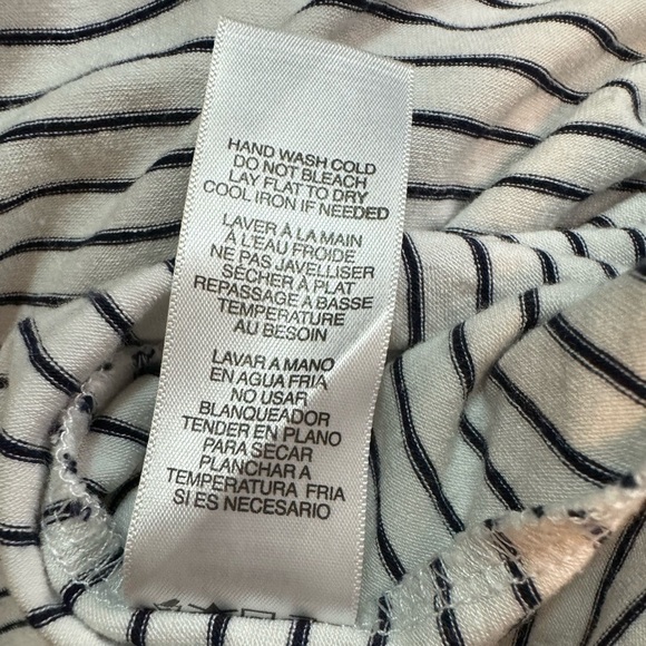 NWOT $120 FRAME | Balloon Sleeve Tee in Blanc Multi (S) - Picture 9 of 9